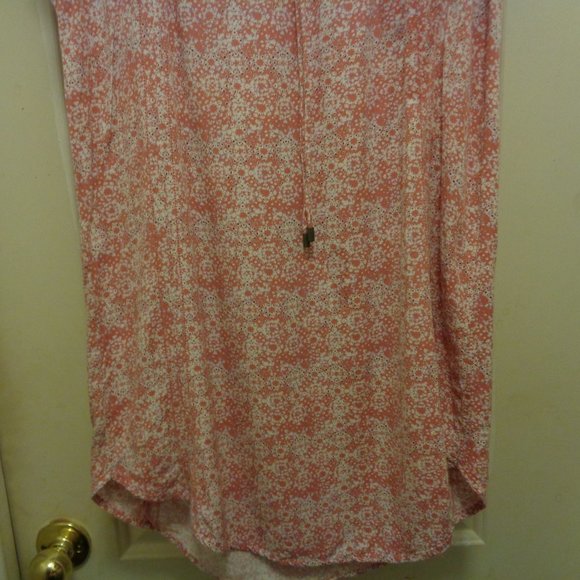 SOFT GIRL LOU GREY RAYON COUNTRY TINY FLOWERS DRESS M - Picture 4 of 4